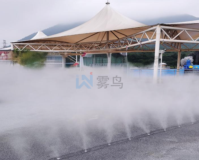 北京公園的夏日秘密武器 —— 噴霧降溫系統(tǒng)?，北京噴霧降溫廠(chǎng)家