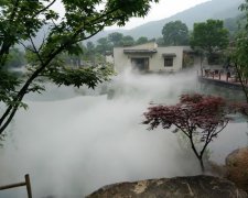 安裝景區(qū)的噴霧造景設備有什么作用？